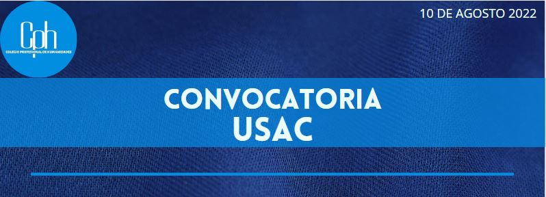 Convocatoria USAC