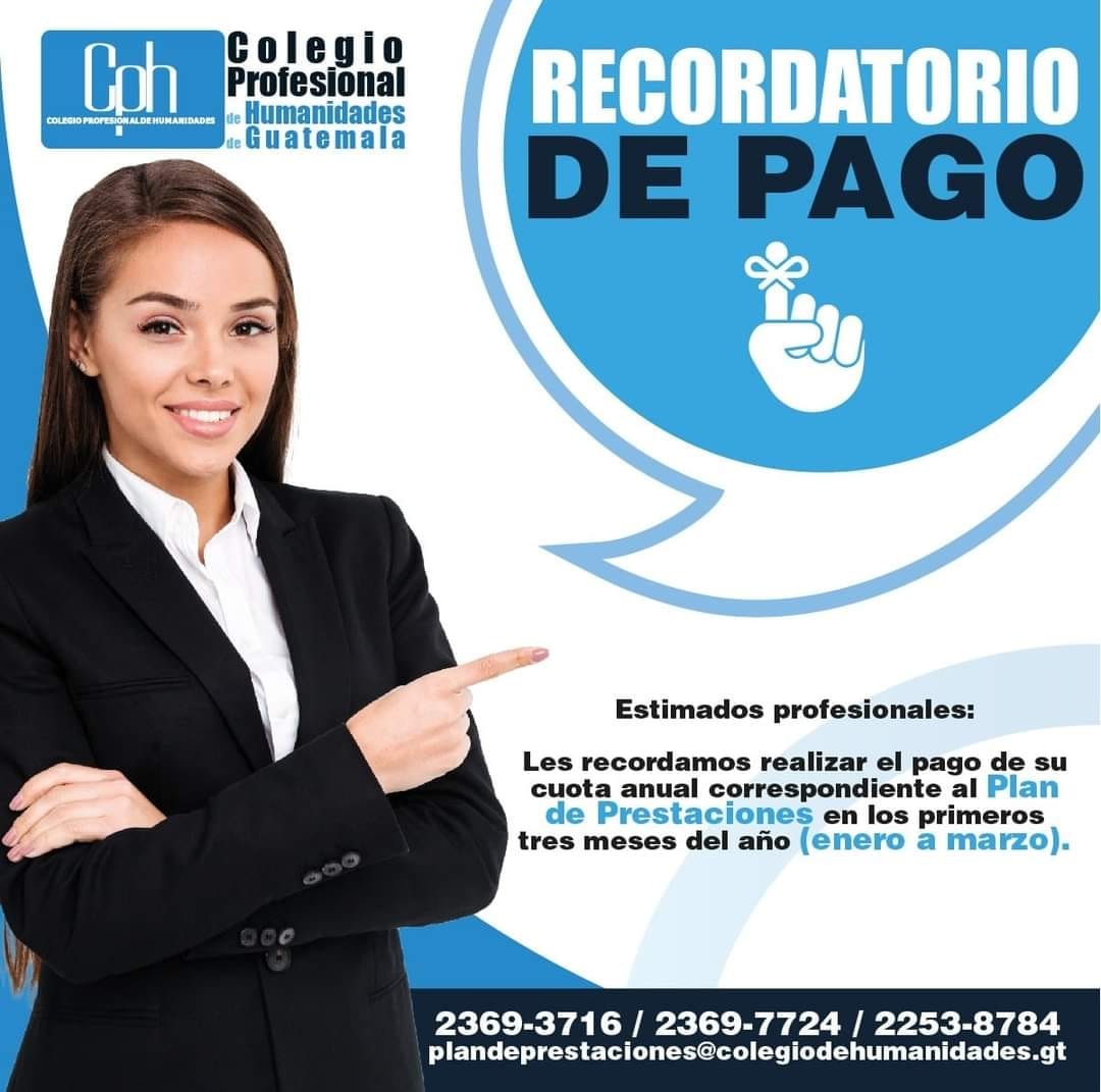 Recordatorio de pago