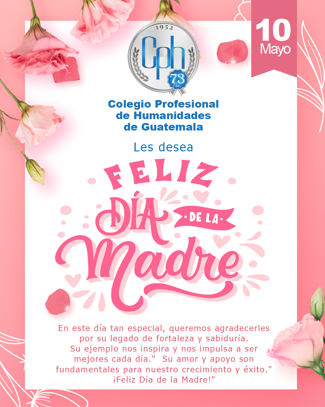 Feliz día de la madre